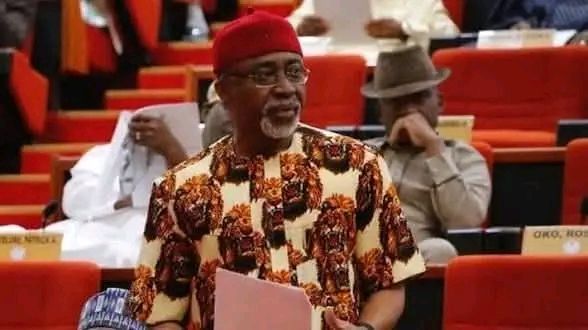 Politics: Godswill Akpabio Threatens To Declare Enyinnaya Abaribe’s Senate Seat Vacant Over Defection