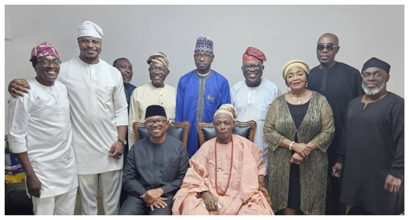 Peter Obi Visits Ladoja, Pledges Support For Olubadan Designate