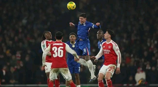 Sports: Arsenal Beat Chelsea To Reach League Cup Final