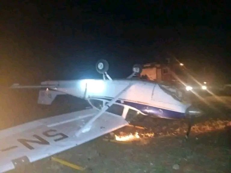 Aircraft Crashes Near Owerri Airport After Mid-Air Emergency, Recovery Efforts Ongoing