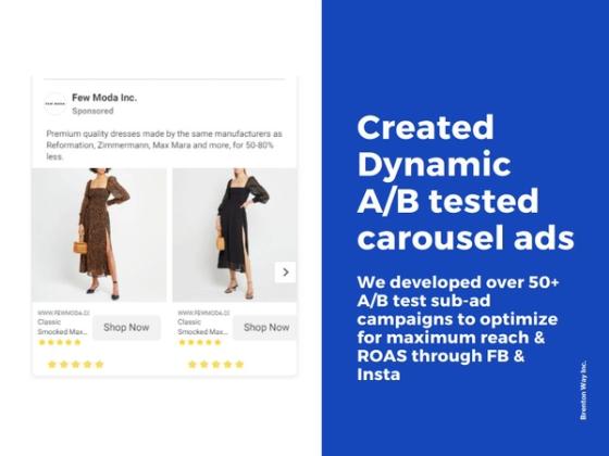 Few Moda case study