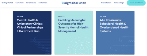 High-quality mental health content creation