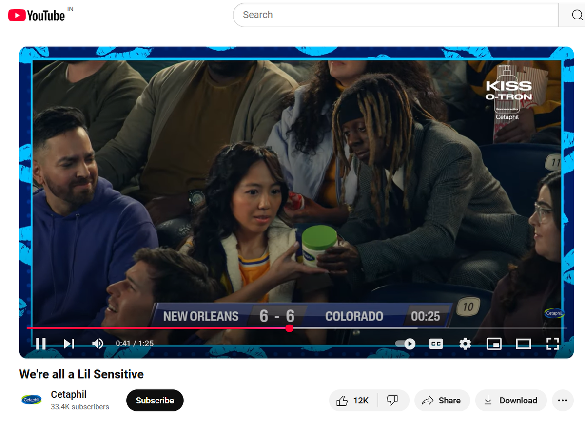 Lil Wayne Teams Up with Cetaphil For Super Bowl 2026 Skincare Commercial