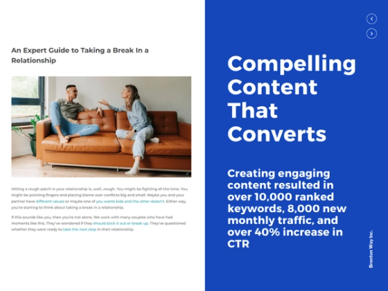 Couples Learn case study