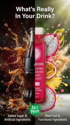 Just Made brand creative