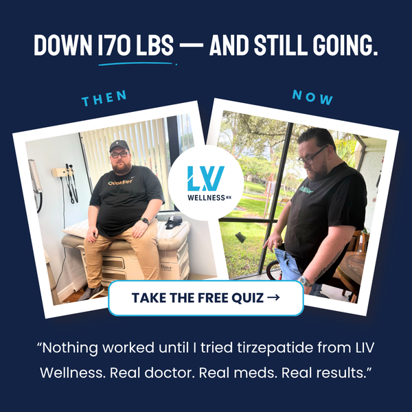 LivWellness RX weight loss paid social creative