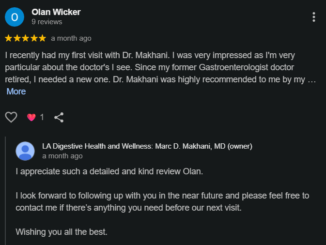 Online reputation management for GI practices