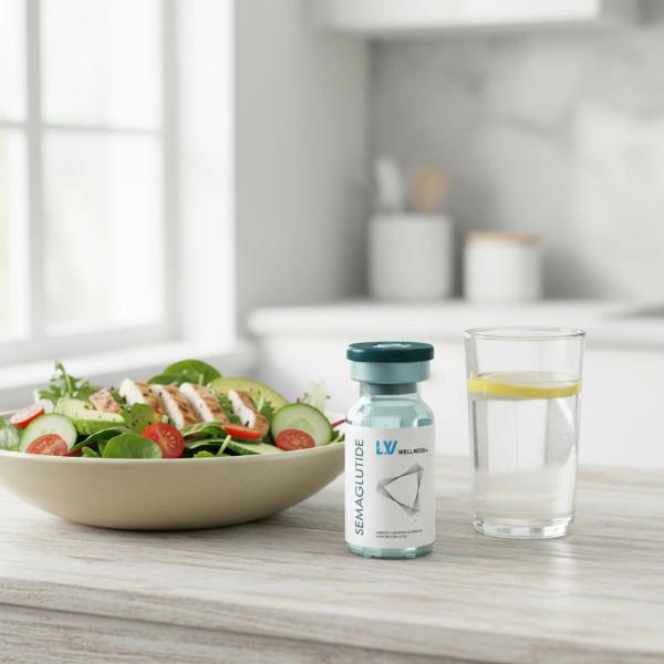 LivWellness RX semaglutide product lifestyle creative