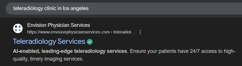 Tele-radiology and online consultation services