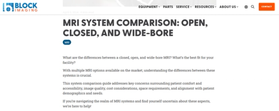Equipment and comfort-focused messaging for radiology
