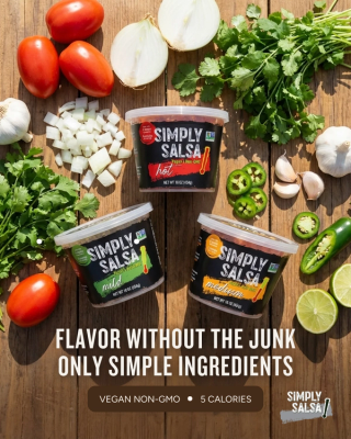 Simply Salsas brand creative
