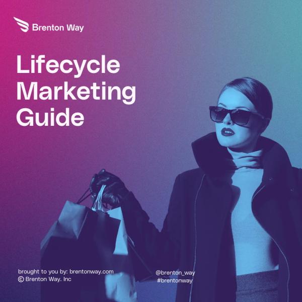 Brenton Way blog cover graphic titled 'Lifecycle Marketing: 2026 Comprehensive Guide To Reach Buyers Effectively'.