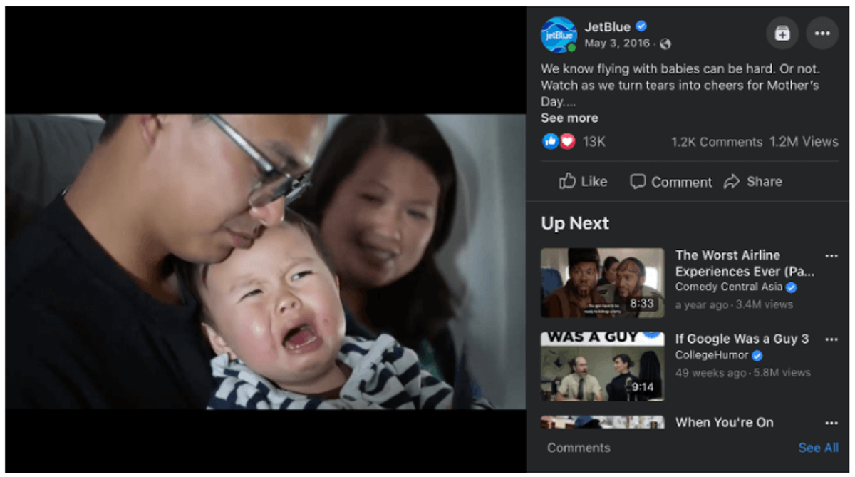Screenshot of JetBlue's Facebook “#FlyBabies” campaign​​​​‌﻿‍﻿​‍​‍‌‍﻿﻿‌﻿​‍‌‍‍‌‌‍‌﻿‌‍‍‌‌‍﻿‍​‍​‍​﻿‍‍​‍​‍‌﻿​﻿‌‍​‌‌‍﻿‍‌‍‍‌‌﻿‌​‌﻿‍‌​‍﻿‍‌‍‍‌‌‍﻿﻿​‍​‍​‍﻿​​‍​‍‌‍‍​‌﻿​‍‌‍‌‌‌‍‌‍​‍​‍​﻿‍‍​‍​‍​‍﻿﻿‌‍​‌‌‍‌​‌‍﻿‌‌‍‍‌‌‍﻿‍​‍﻿﻿‌‍‍‌‌‍﻿‍‌﻿‌​‌‍‌‌‌‍﻿‍‌﻿‌​​‍﻿﻿‌‍‌‌‌‍‌​‌‍‍‌‌﻿‌​​‍﻿﻿‌‍﻿‌‌‍﻿﻿‌‍‌​‌‍‌‌​﻿﻿‌‌﻿​​‌﻿​‍‌‍‌‌‌﻿​﻿‌‍‌‌‌‍﻿‍‌﻿‌​‌‍​‌‌﻿‌​‌‍‍‌‌‍﻿﻿‌‍﻿‍​﻿‍﻿‌‍‍‌‌‍‌​​﻿﻿‌‌﻿​​‌‍﻿﻿‌﻿​﻿‌﻿‌​​‍﻿‌​﻿‍‌​‍﻿‌‌‍​‍‌‍‌‌‌﻿​﻿‌﻿‌​​‍﻿‌‌﻿​​‌﻿‌‌‌‍​‍‌‍﻿​‌‍‍‌‌‍​﻿​‍﻿‌‌﻿​‍‌‍‌‌‌‍﻿​‌‍​‌‌﻿‌​‌‍‍‌‌‍﻿﻿‌‍﻿‍‌﻿​﻿​‍﻿‌‌﻿​﻿‌﻿‌​‌﻿​‍‌‍​‌‌﻿‌​‌‍‌‌‌‍‌﻿‌‍‍‌‌‍‌‌‌﻿​﻿​﻿‍﻿‌﻿‌​‌﻿‍‌‌﻿​​‌‍‌‌​﻿﻿‌‌﻿​​‌‍﻿﻿‌﻿​﻿‌﻿‌​​﻿‍﻿‌﻿​​‌‍​‌‌﻿‌​‌‍‍​​﻿﻿‌‌‍​‍‌‍﻿﻿‌‍‌​‌﻿‍‌​‍‌‌​﻿‌‌‌​​‍‌‌﻿﻿‌‍‍﻿‌‍‌‌‌﻿‍‌​‍‌‌​﻿​﻿‌​‌​​‍‌‌​﻿​﻿‌​‌​​‍‌‌​﻿​‍​﻿​‍‌‍‍﻿​﻿‌‍​﻿​﻿​‍‌‌​﻿​‍​﻿​‍​‍‌‌​﻿‌‌‌​‌​​‍﻿‍‌‍​‌‌‍﻿​‌﻿‌​​﻿﻿﻿‌‍​‍‌‍​‌‌﻿​﻿‌‍‌‌‌‌‌‌‌﻿​‍‌‍﻿​​﻿﻿‌​‍‌‌​﻿​‍‌​‌‍‌‍​‌‌‍‌​‌‍﻿‌‌‍‍‌‌‍﻿‍​‍‌‍‌‍‍‌‌‍‌​​﻿﻿‌‌﻿​​‌‍﻿﻿‌﻿​﻿‌﻿‌​​‍﻿‌​﻿‍‌​‍﻿‌‌‍​‍‌‍‌‌‌﻿​﻿‌﻿‌​​‍﻿‌‌﻿​​‌﻿‌‌‌‍​‍‌‍﻿​‌‍‍‌‌‍​﻿​‍﻿‌‌﻿​‍‌‍‌‌‌‍﻿​‌‍​‌‌﻿‌​‌‍‍‌‌‍﻿﻿‌‍﻿‍‌﻿​﻿​‍﻿‌‌﻿​﻿‌﻿‌​‌﻿​‍‌‍​‌‌﻿‌​‌‍‌‌‌‍‌﻿‌‍‍‌‌‍‌‌‌﻿​﻿​‍‌‍‌﻿‌​‌﻿‍‌‌﻿​​‌‍‌‌​﻿﻿‌‌﻿​​‌‍﻿﻿‌﻿​﻿‌﻿‌​​‍‌‍‌﻿​​‌‍​‌‌﻿‌​‌‍‍​​﻿﻿‌‌‍​‍‌‍﻿﻿‌‍‌​‌﻿‍‌​‍‌‌​﻿‌‌‌​​‍‌‌﻿﻿‌‍‍﻿‌‍‌‌‌﻿‍‌​‍‌‌​﻿​﻿‌​‌​​‍‌‌​﻿​﻿‌​‌​​‍‌‌​﻿​‍​﻿​‍‌‍‍﻿​﻿‌‍​﻿​﻿​‍‌‌​﻿​‍​﻿​‍​‍‌‌​﻿‌‌‌​‌​​‍﻿‍‌‍​‌‌‍﻿​‌﻿‌​​‍‌‍‌﻿​​‌‍‌‌‌﻿​‍‌﻿​﻿‌﻿​​‌‍‌‌‌‍​﻿‌﻿‌​‌‍‍‌‌﻿‌‍‌‍‌‌​﻿﻿‌‌﻿​​‌﻿‌‌‌‍​‍‌‍﻿​‌‍‍‌‌﻿​﻿‌‍‍​‌‍‌‌‌‍‌​​‍​‍‌﻿﻿‌
