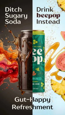 Beepop brand creative