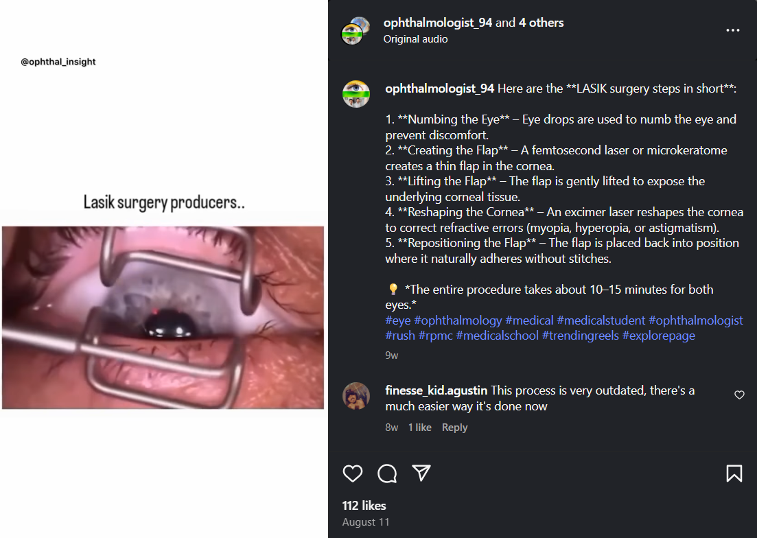 Social media marketing for ophthalmology practices