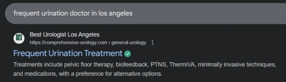 Conversion-Optimized Landing Pages — for urology PPC campaigns