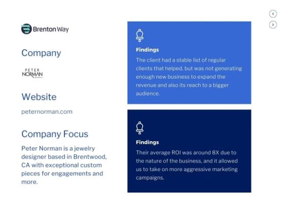 Peter Norman Jewelry case study
