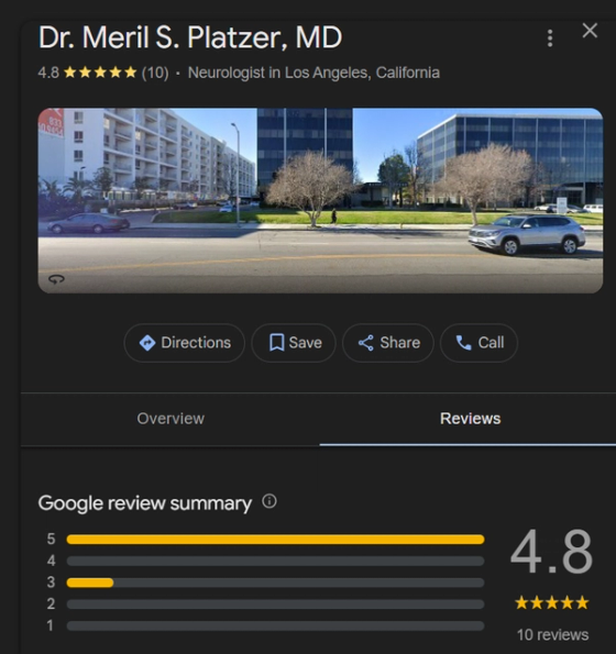 Online Reputation Management — for neurology digital marketing