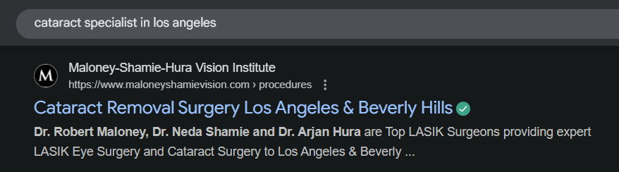 Geo-targeted PPC campaigns for ophthalmology