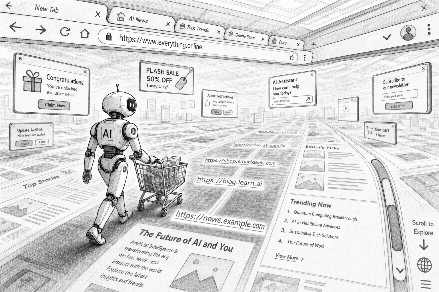 agentic commerce for browsing