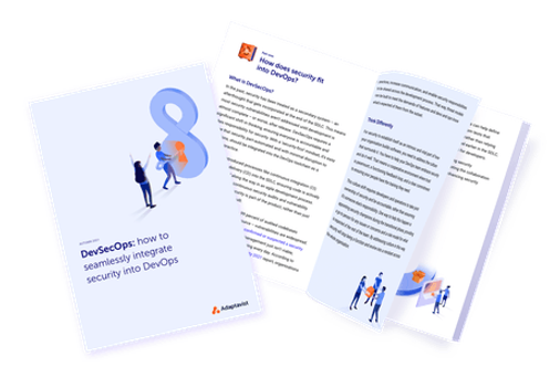 Ilustracija eBook o tome kako jednostavno integrirati sigurnost u DevOps