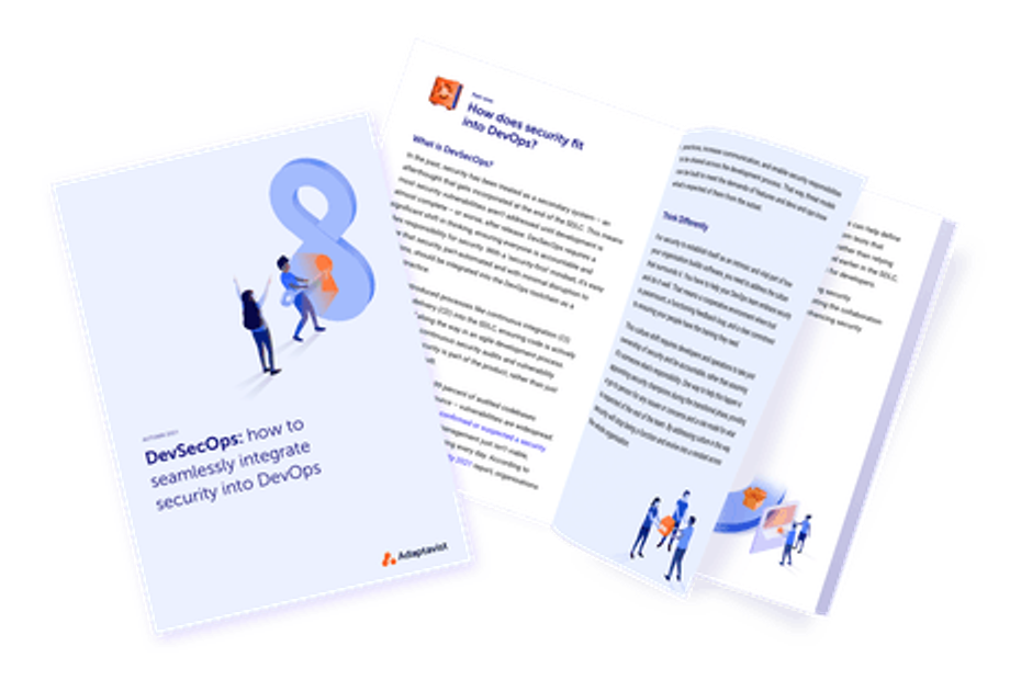 Ebook illustration for how to seamlessly integrate security into devops