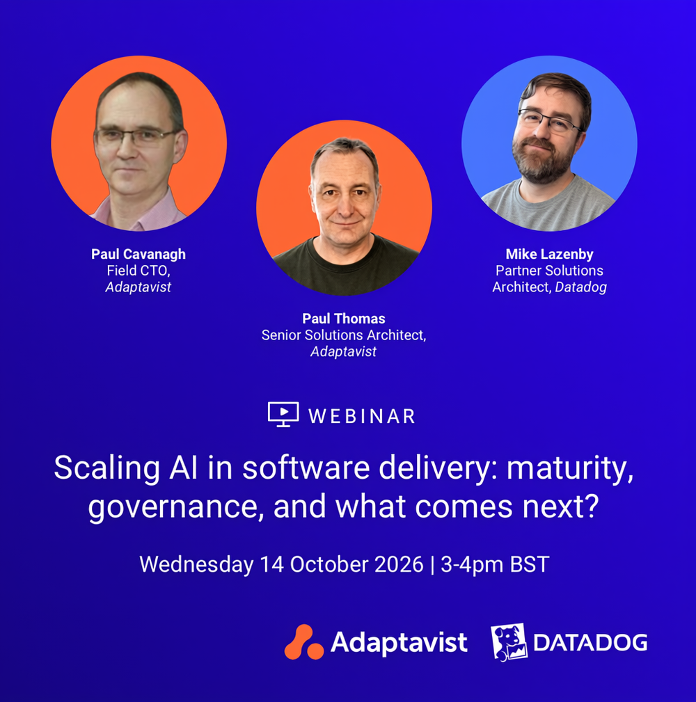 Image of speakers and event title