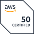 50+ Certified AWS Professionals