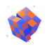 un cubo de Rubik