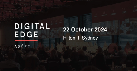 ADAPT Digital Edge 2024, 22 October 2024, Hilton, Sydney