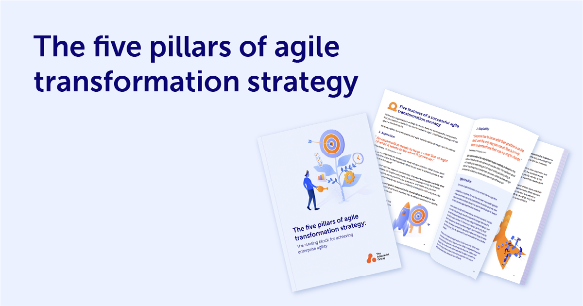 The five pillars of agile transformation strategy