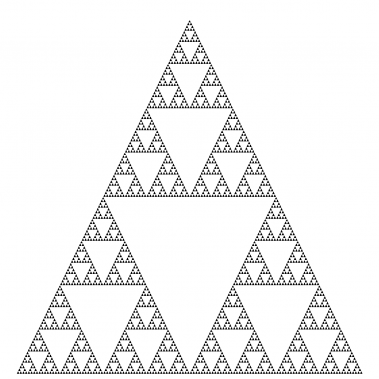 A fractal is an infinitely repeating pattern