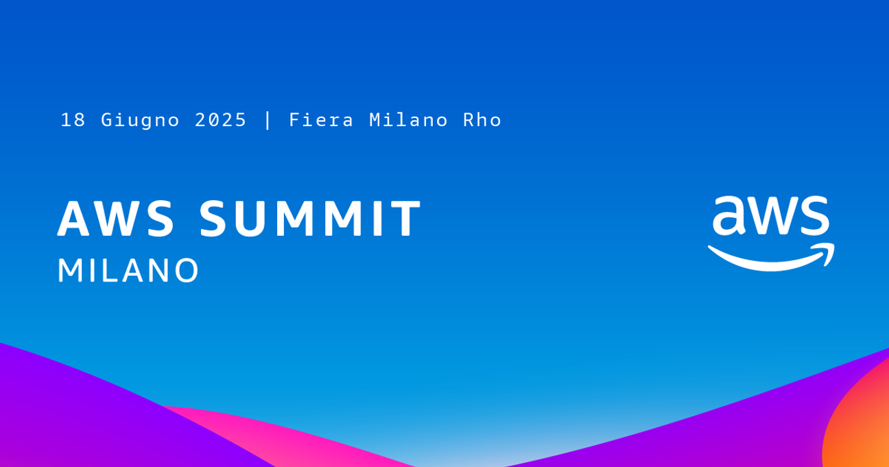 AWS Summit Milan, 18 June 2025, Fiera Milano Rho