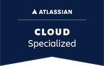 Insignia de especialista en Atlassian Cloud