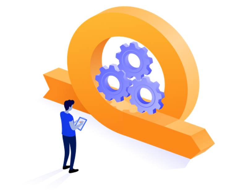 Agile loop with cogs inside