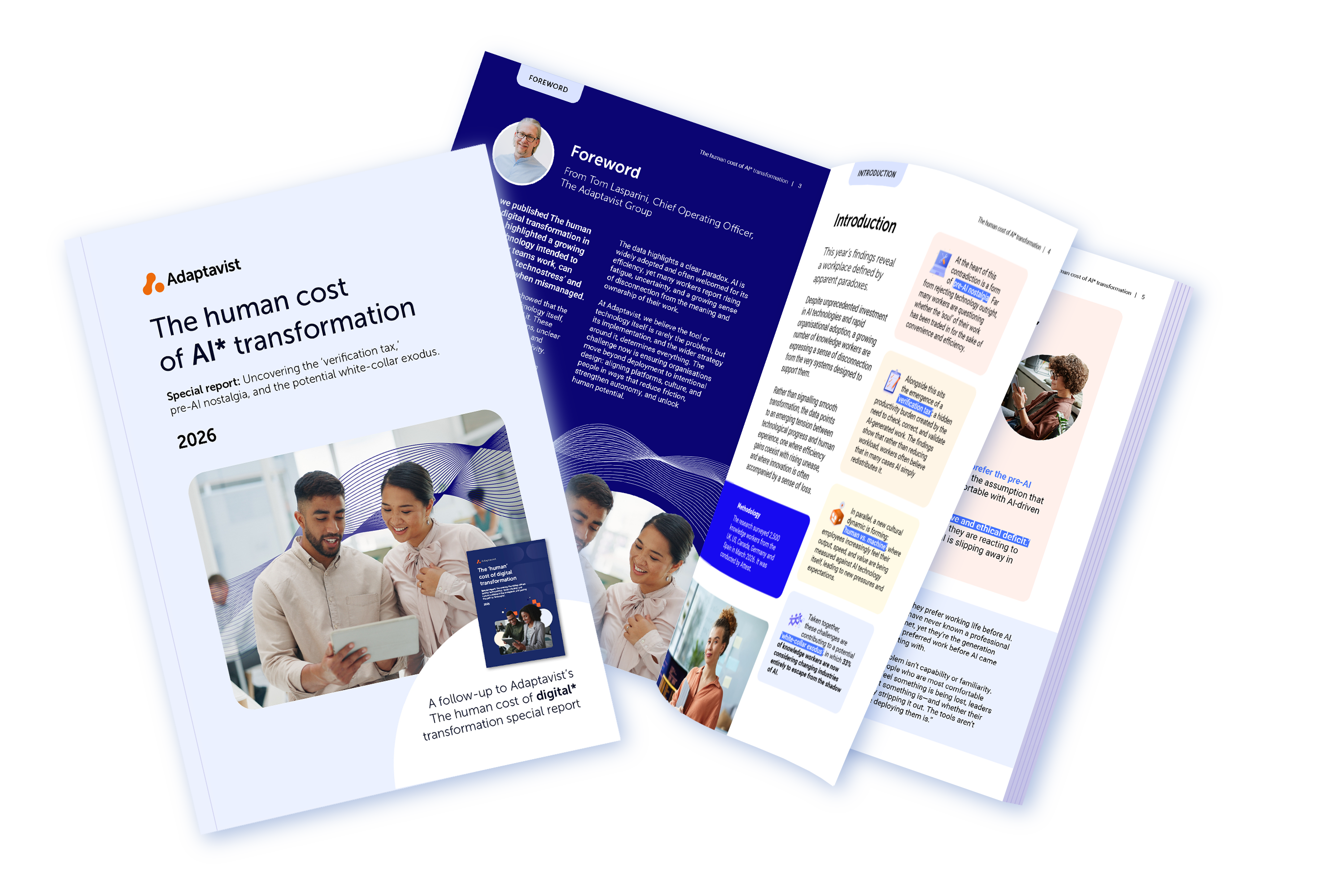 Understanding the human cost of AI transformation 2026 report image