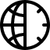 icono de una circunferencia con forma de reloj y de planeta