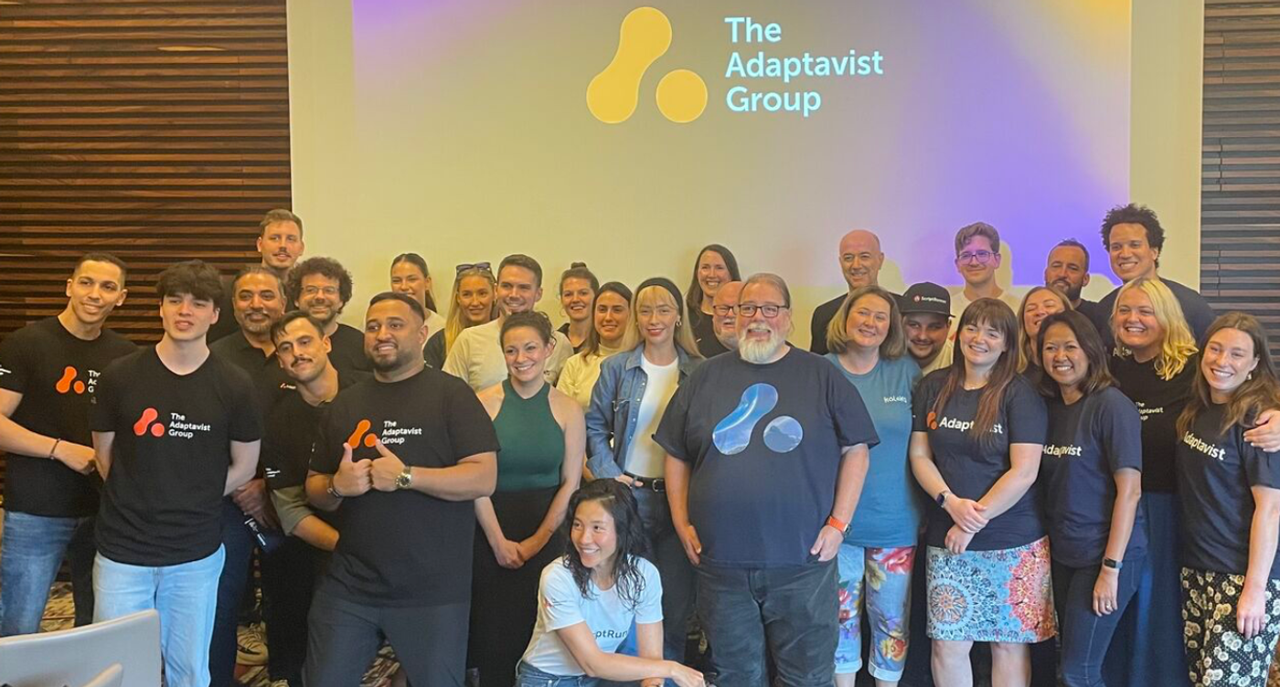 El equipo de Adaptavist Group en Atlassian Team '24 Europe