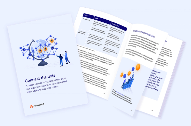 Connect the dots: A buyer’s guide for collaborative work management solutions