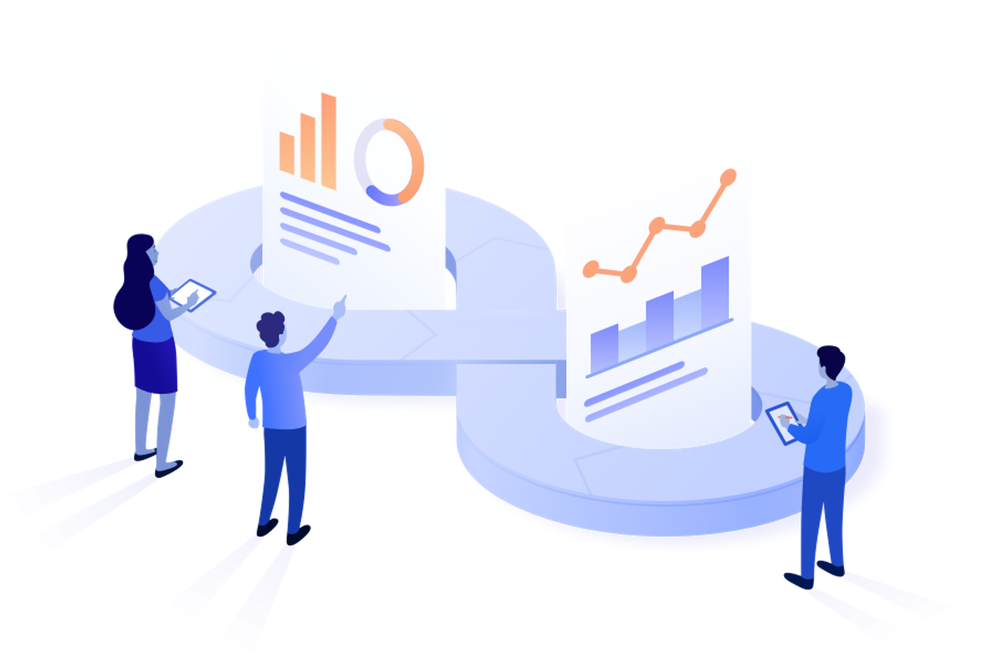 Loop infinito con persone che eseguono una valutazione DevOps