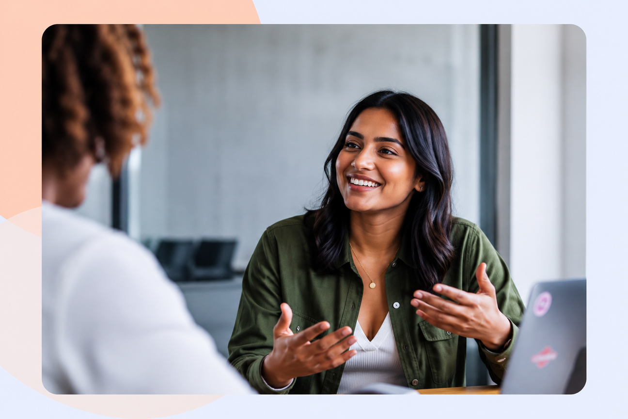 women talking
