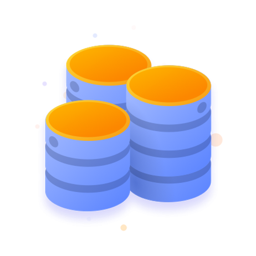 A stack of servers showcasing a data center