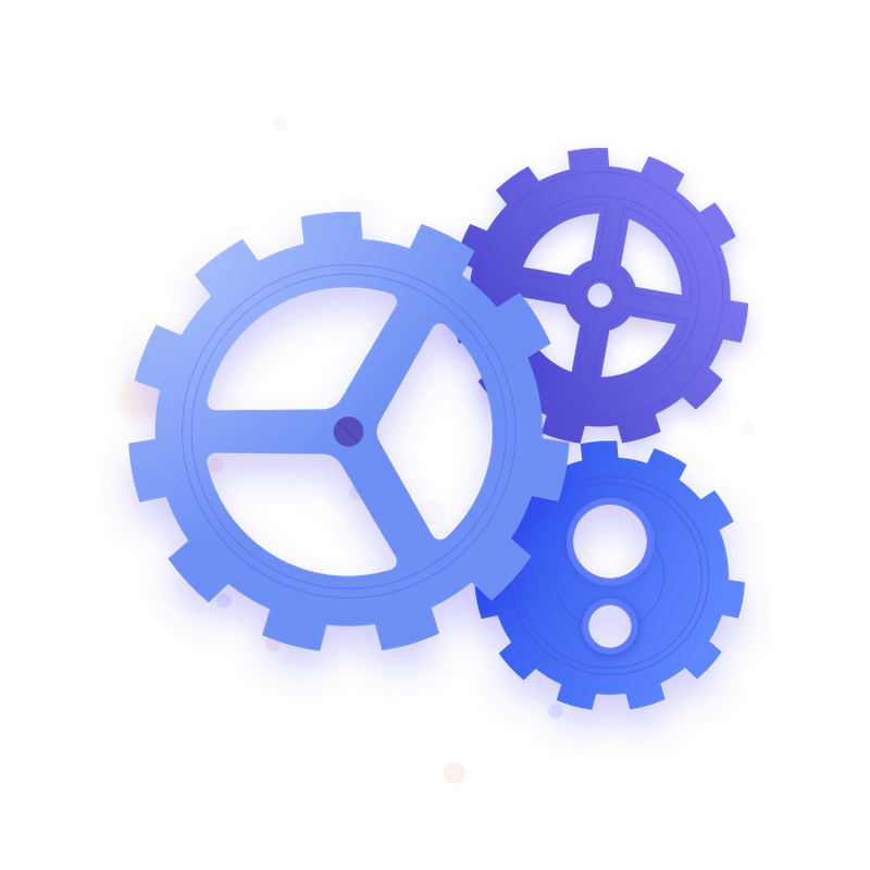 Three cogs