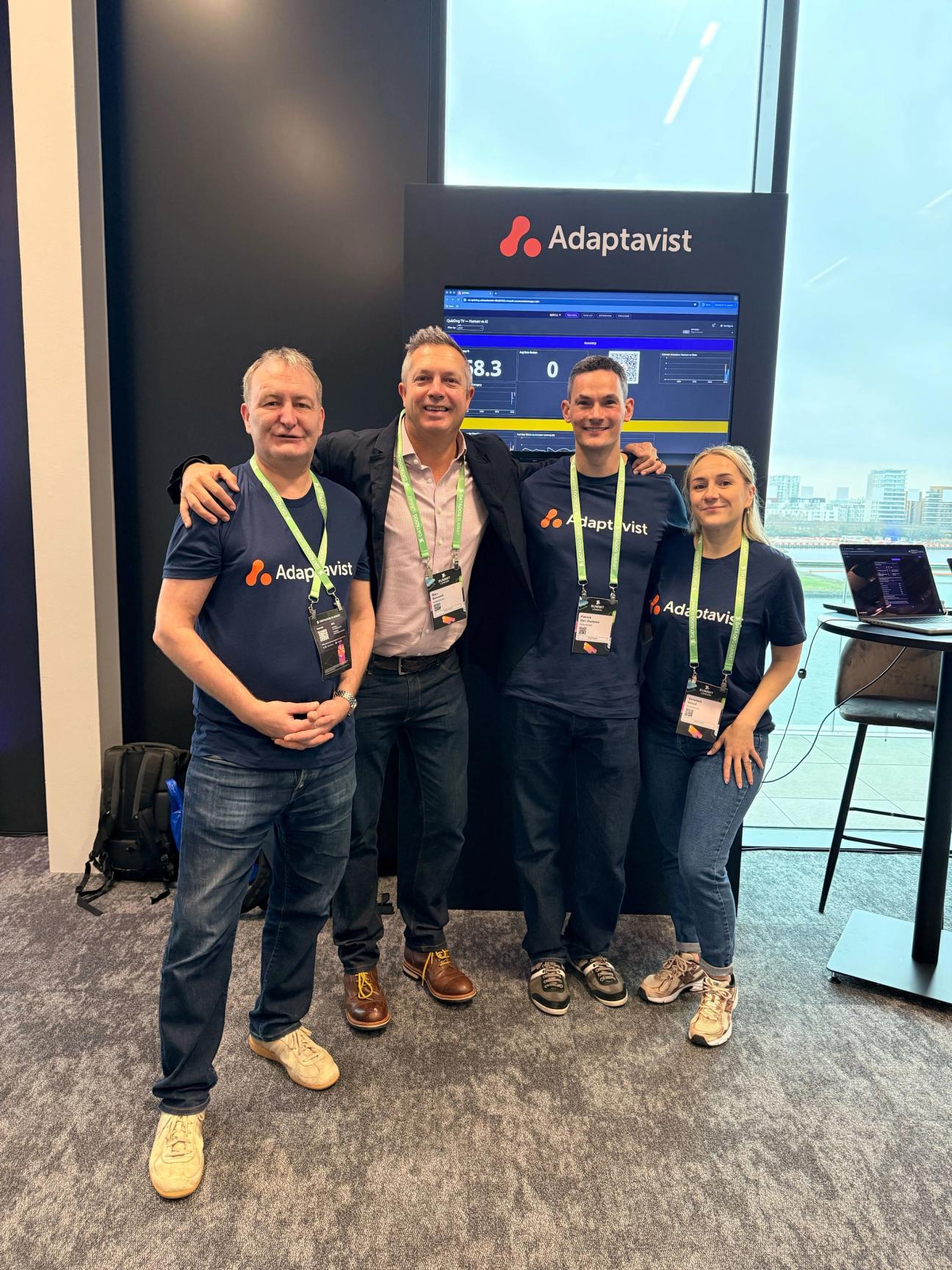 Picture of the Adaptavist team at Datadog Summit London 2026
