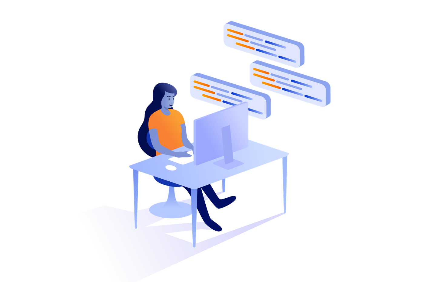 Person coding