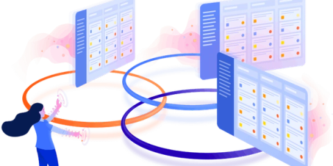 Women configuring multiple dashboards