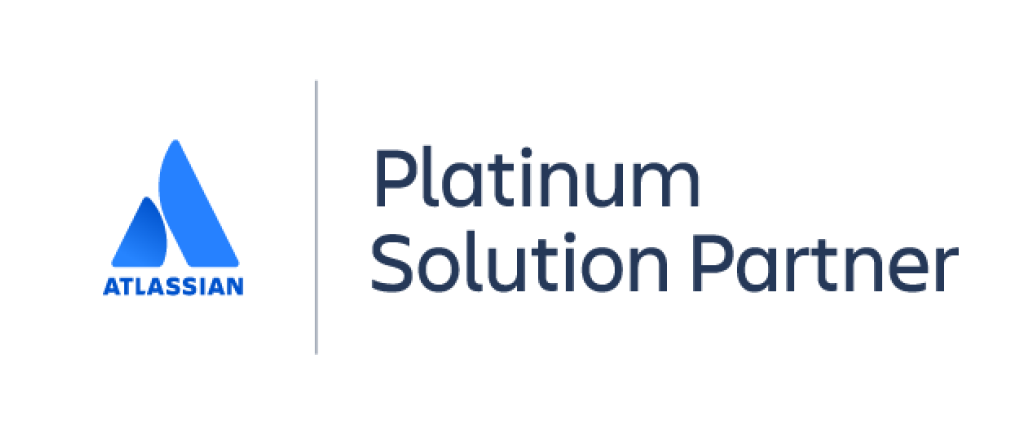 Logo per Platinum Solution Partner di Atlassian