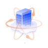 Cloud with atoms