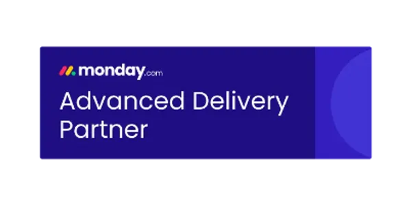 Logotip – Adavanced Delivery Partner – monday.com