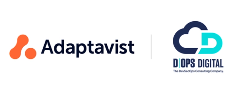 Adaptavist and DIOPS Digital logos